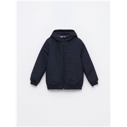 HOODED PUFFER JACKET