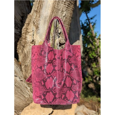 PELLE - Shopper PITON FUXIA АКЦИЯ