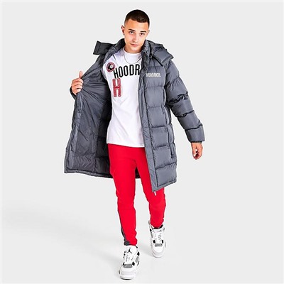 MEN'S HOODRICH OG STACK LOGO LONGLINE PUFFER JACKET