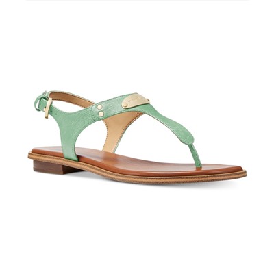 MICHAEL Michael Kors MK Plate Flat Thong Sandals
