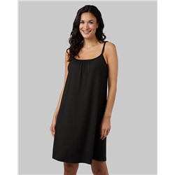 WOMEN'S SOFT RIB FLOWY BRA DRESS