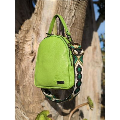 AB.Z · Pelle · mochila NAPA (630) PISTACHO - CINTURON BOLSOS (150)-6 (18) АКЦИЯ