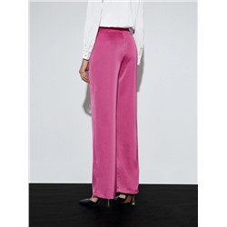 Брюки прямого кроя, D189/fuchsia