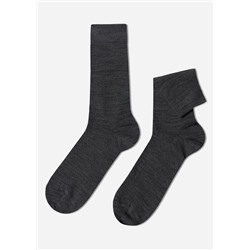 Kurze Herrensocken mit Wolle und Baumwolle