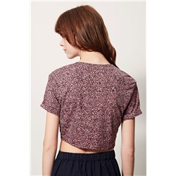 Camiseta Rosa y negro