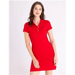 SLIM FIT POLO DRESS