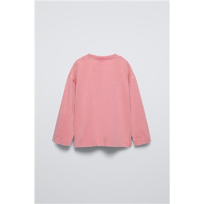 FADED-EFFECT T-SHIRT