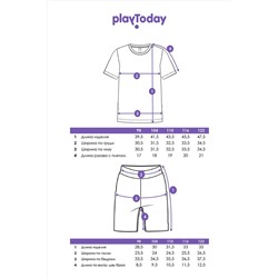 Костюм (Футболка+Шорты) PLAYTODAY, 1088562
