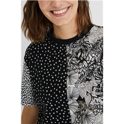 Camiseta topos encaje