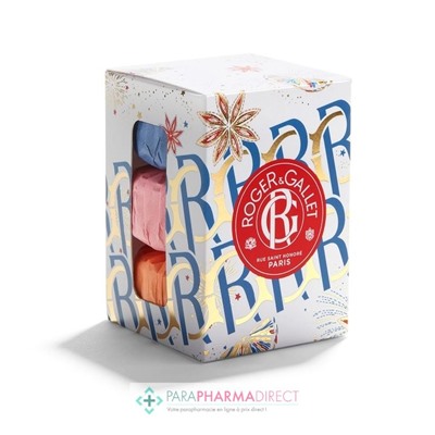 Roger & Gallet - Coffret Noël Collection Héritage Savons 3x100g