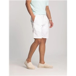 STRETCH TWILL SHORTS WITH COMFORT BAND
