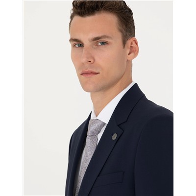 Lacivert Slim Fit Takım Elbise