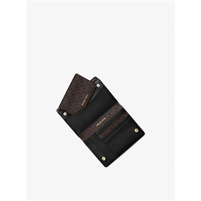 MICHAEL MICHAEL KORS Medium Logo Slim Wallet