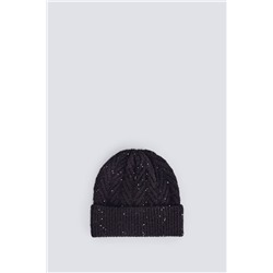 Gorro punto lentejuelas