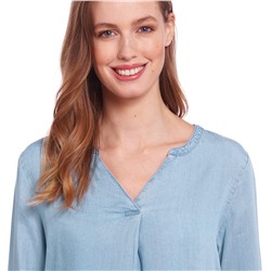 Damen Bluse mit Fixierschlaufen