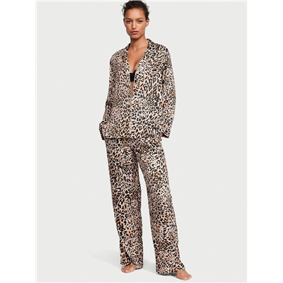 VICTORIA'S SECRET Satin Long Pajama Set