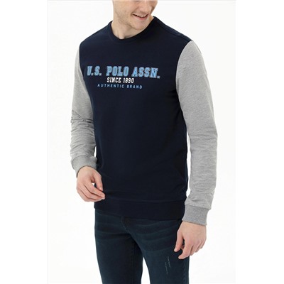 Erkek Lacivert Kapüşonlu Sweatshirt