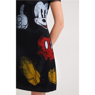Vestido camisetero Mickey Mouse