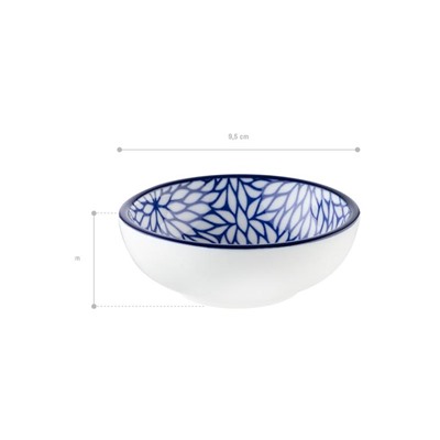 Rêve Bleu Drancy New Bone China Mini Tabak