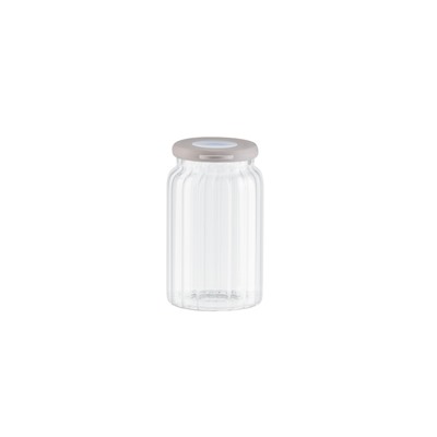 Voyana Optikli Borosilikat Cam Kavanoz - 690 ml