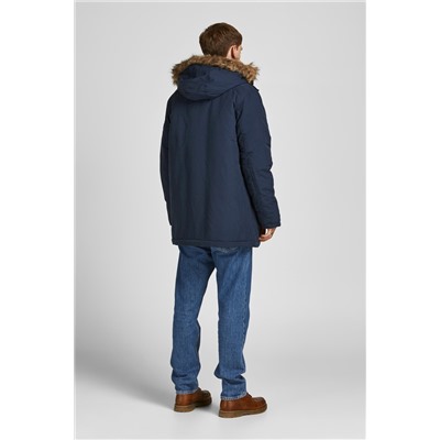 Chaqueta con capucha Azul marino