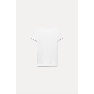 POINTELLE T-SHIRT