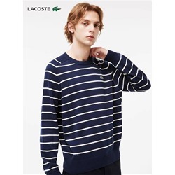 Трикотажный мужской пуловер в полоску LACOST*E ОРИГИНАЛ!