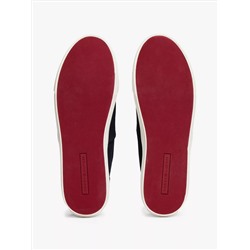 Embossed Logo Canvas Sneaker
