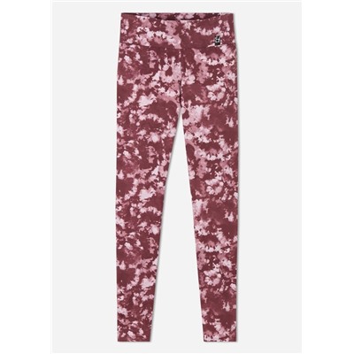 Active-Leggings mit Batikmuster