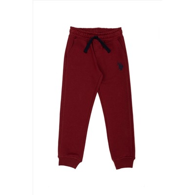 Erkek Çocuk Bordo Eşofman Altı