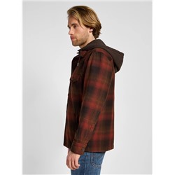 Premium Men's Western Hooded Shirt Jacket