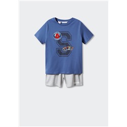 Pijama corto spiderman -  Niño | MANGO OUTLET España