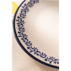 Rêve Bleu Couronne pasta tabağı 19 cm