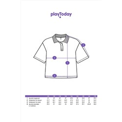 Футболка-поло PLAYTODAY, 1126099