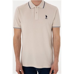 Erkek Regular Fit Polo Yaka Taş Basic Tişört