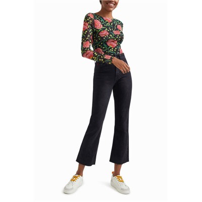 Body slim floral