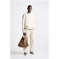 SUDADERA CREW NECK BOLSILLOS