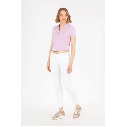 Kadın Manolya Basic Polo Yaka Tişört
