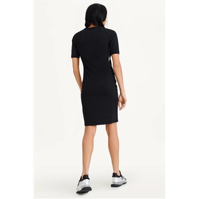 BODYCON DRESS WITH LOGO TAPING