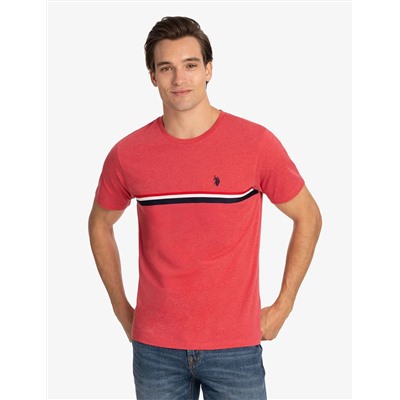 SIGNATURE TRICOT PIECED JERSEY T-SHIRT