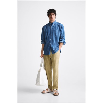 PANTALÓN 100% LINO