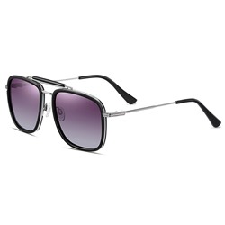 IQ30066 - Солнцезащитные очки ICONIQ TR3366 Bright Black Silver progressive purple C01-P73