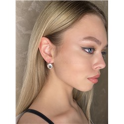Подвеска из золочёного серебра с кристаллом Swarovski 925 пробы 0042п-001з