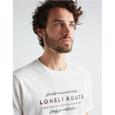 T-shirt, Men, White
