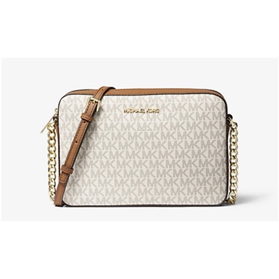 Jet Set Large Printed Logo Crossbody Bag