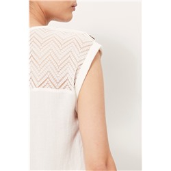 Blusa Blanco roto