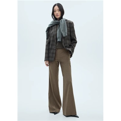 Pantalón flare raya diplomática REF. 77087113