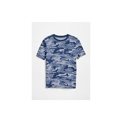 Kids Print Short Sleeve Pocket T-Shirt