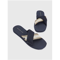 TOMMY HILFIGER WEBBED STRAP SANDAL
