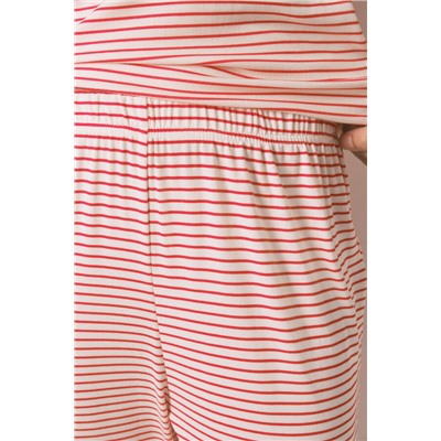 Pijama largo punto extra suave rayas Mafalda